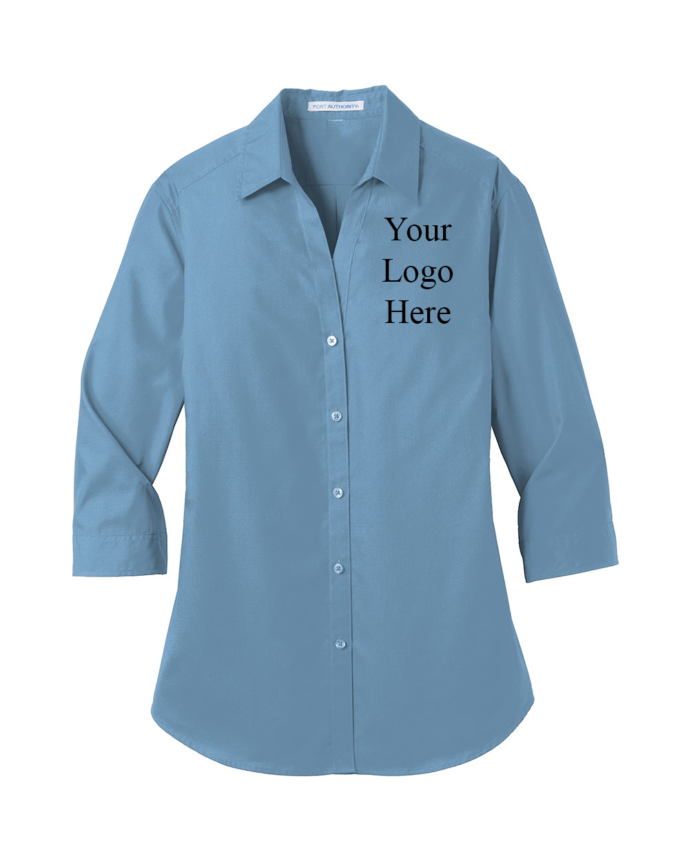 Port Authority® Ladies 3/4-Sleeve Carefree Shirt