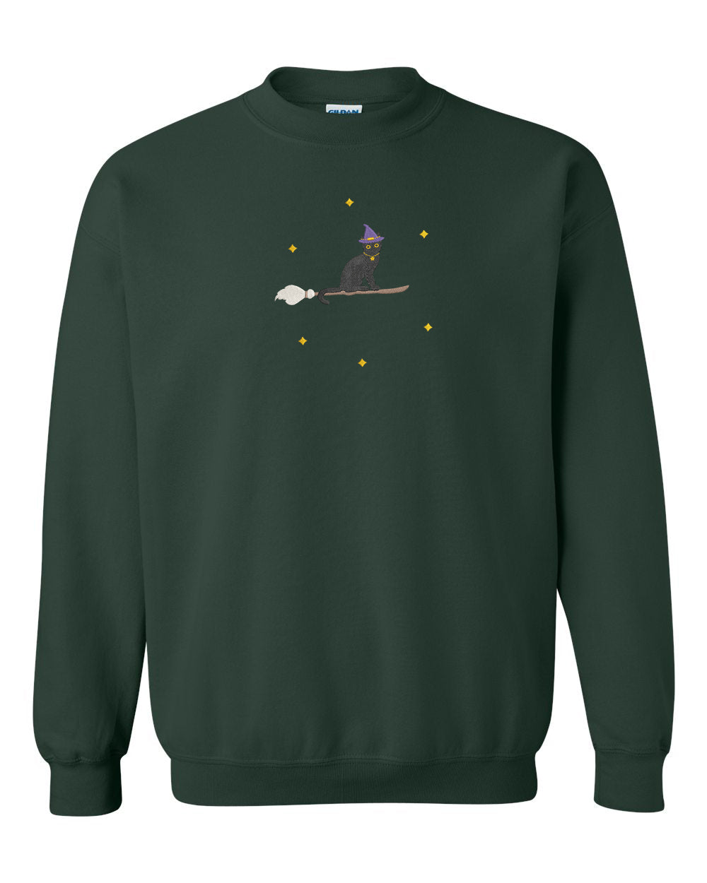 Witch Cat Gildan Sweatshirt