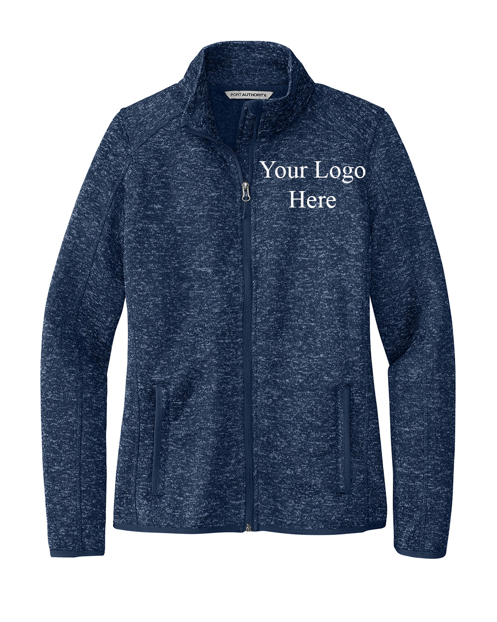 Port Authority® Ladies Sweater Fleece Jacket