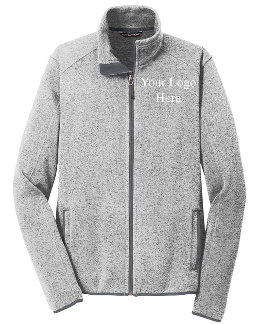 Port Authority® Sweater Fleece Jacket